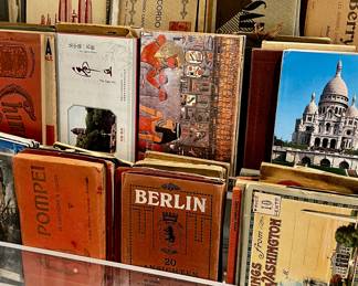 Vintage travel books and guides