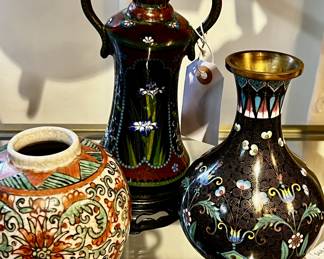 Assorted Chinese porcelain & cloisonné 