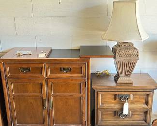 MCM bar cabinet