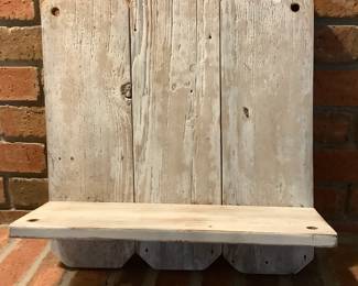 Fence shelf