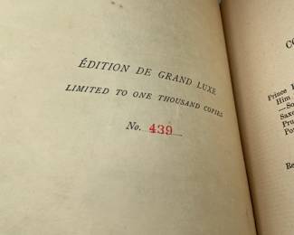 Limited edition
