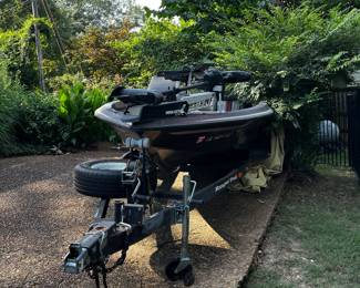 Ranger 481v Fishing Boat
2020 Mercury Model 115ELPT 4S Engine
Minn Kota Ultrex Trolling Motor 
Ranger Trailer
Various Fishing Equipment
