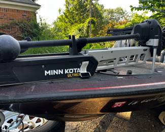 Ranger 481v Fishing Boat
2020 Mercury Model 115ELPT 4S Engine
Minn Kota Ultrex Trolling Motor 
Ranger Trailer
Various Fishing Equipment
