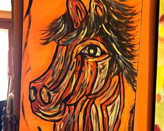 George Carter Original Art- Horse Series