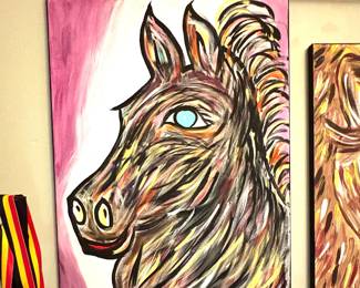George Carter Original Art- Horse Series