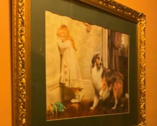 Framed Print of Charles Burton Barber Art