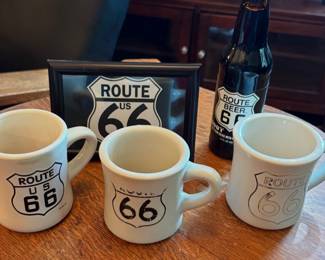 Route 66 Mugs and soda