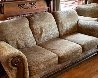 Chenille fabric sofa