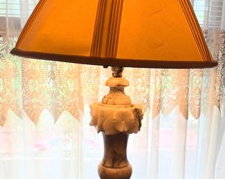 1940’s Alabaster Lamp