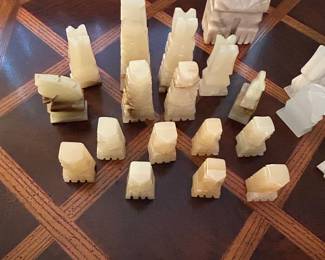 Onyx chess set