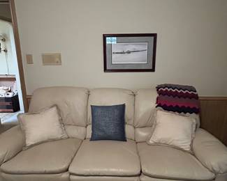 Leather couch