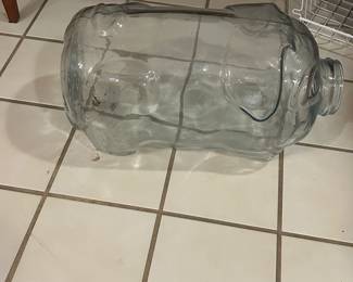 1970’s Libbey 5 gallon glass pig jar
