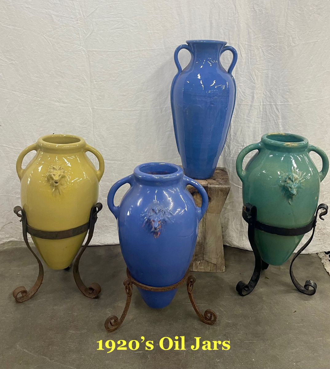 1920's Oils Jars