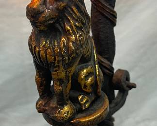 Close Up on the Lion