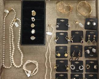 14K and 18K gold jewelry including many pieces which were purchased on trips to Italy. All 50% off!