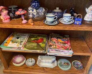 Vintage China and Magazines