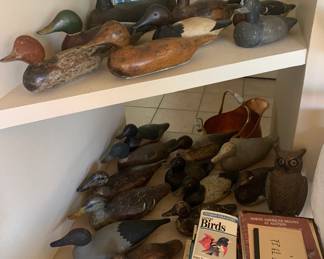 Extraordinary Carved Duck Decoy Collection