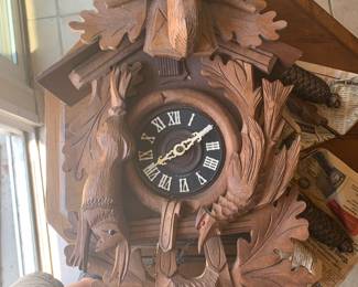 20th Century Carved Black Forest Cuckoo Clock