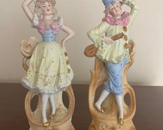 Pair of Italian Porcelain Figurines