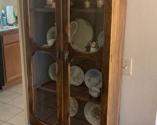 Vintage Tall China Cabinet