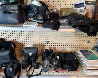 Assorted camera equipment
