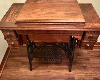 #38 - $110 - Vintage Sewing Stand 32H X 34W X 18D