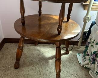 #56 - $80 - Round Side Table 25" X 29H