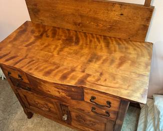 #50 - $220 - Vanity w/ Towel Rack 34W X 17D X 53H