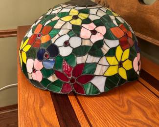 #26 - $90 - Stained Glass Lamp Shade 22" Round