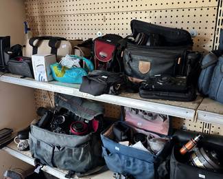 Assorted camera equipment