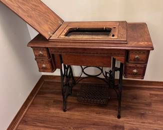 #38 - $110 - Vintage Sewing Stand 32H X 34W X 18D