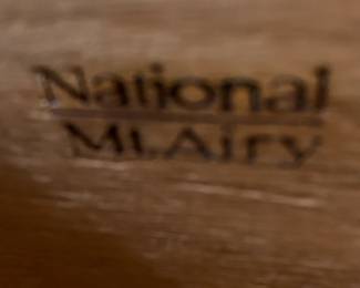 #50 National Furn. - Mt. Airy - Wood 2 drawer Filing Cabinet - 31x20x29 $75.00