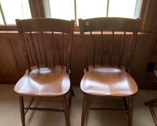 #133 Haywood -Wakefield - set of 2 dining Chairs $60.00
