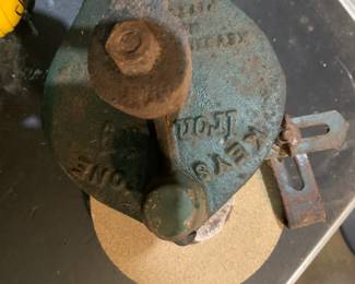 #181 Keystone Iron City hand Sharpener $50.00