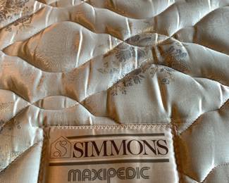 #135 Full Size Bed w/Simmons Mattress/Boxsprings - Upstairs - You move down $120.00