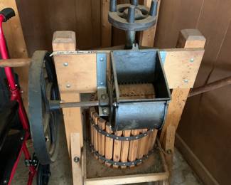 #197 Vintage Cider Press $850.00