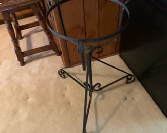 #151 Metal 25" Tall Plant Stand $30.00