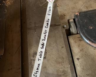 #175 Craftsman Table Saw Jointer Combo w/table $100.00