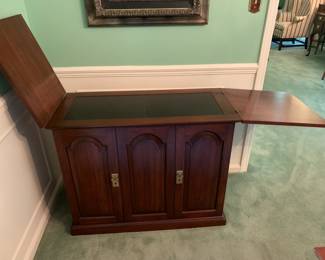 #3 Pennsylvania house server with flip top, 1 drawer 2 doors 38-76x18x31 $150.00