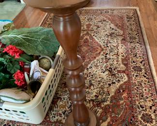 #48 Tall Wood Fern Stand - 32" Tall $30.00