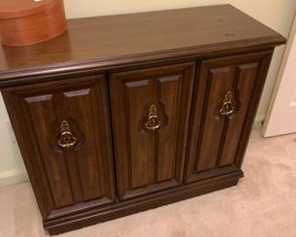 #110 Laminate Cabinet w/2 doors & 3 shelves - 36x14x29.5 $65.00