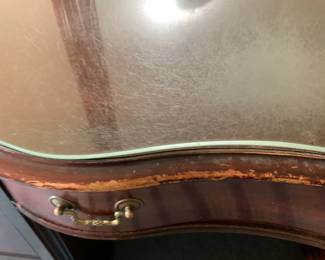 #61 Drexel Knee hole vanity w/stool - 48x18x30 Mirror - 44x48 $175.00