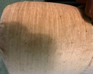 #27 button back sofa cream 8 foot $30.00