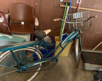 #184 Vintage Murray Meteor Flite Teal & Green $150.00