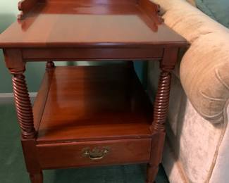 #26 willet side table with 1 drawer 19x24x24 $100.00