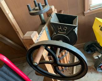 #197 Vintage Cider Press $850.00