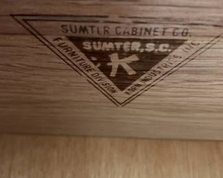 #6 Sumter bedside table with 1 drawer 20x16x24 $35.00
