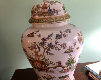#33 Ginger Jar w/top - 15" Tall $30.00