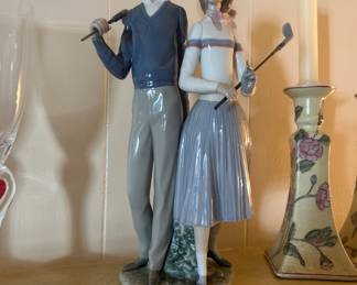 LLadro Golfer Couple