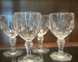 Towle Crystal Set of 4 Goblets
